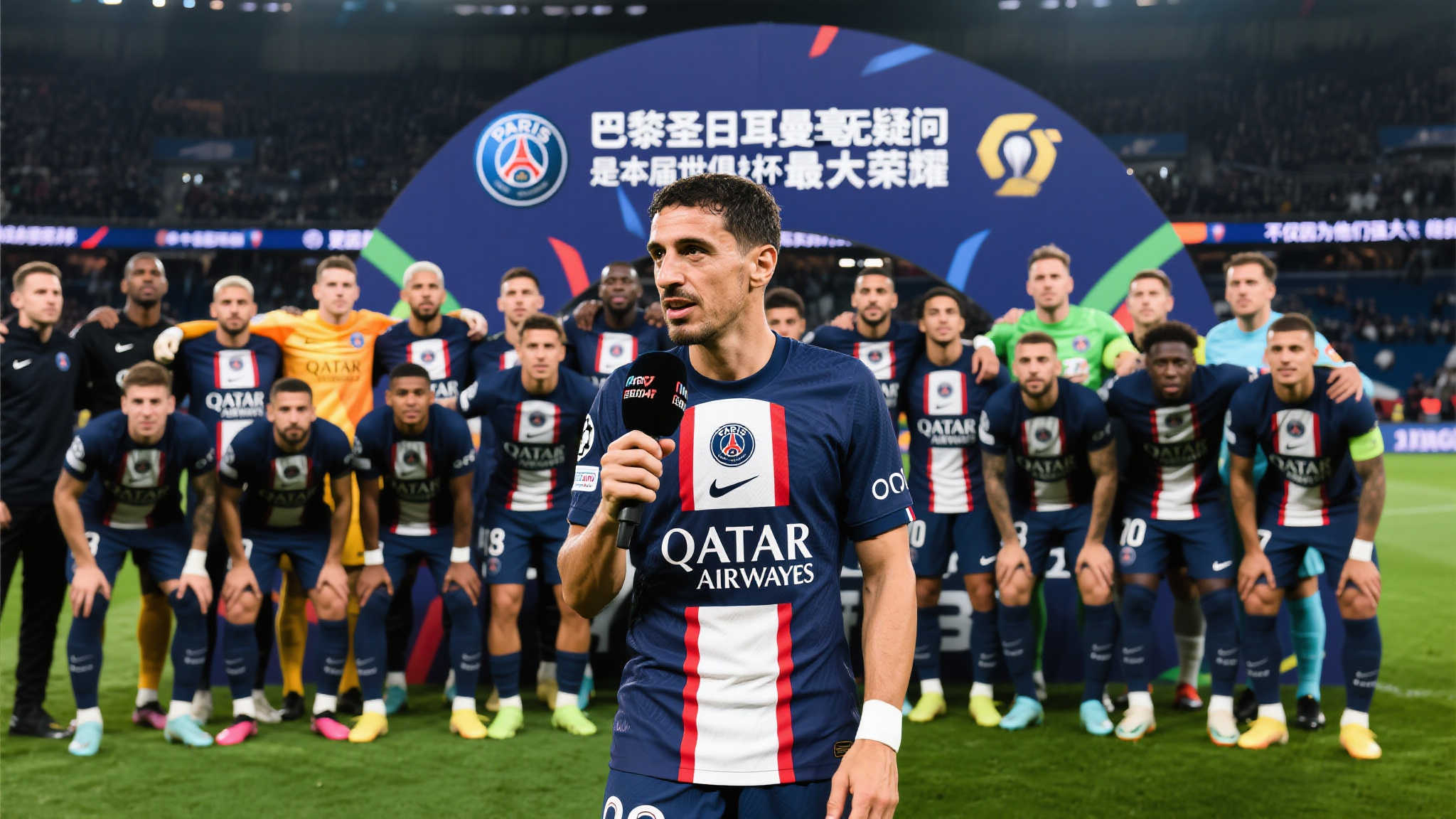 罗西:巴黎有望称霸世俱杯,欧冠表现尽显实力